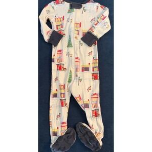 The Beaufort Bonnet Company Christmas Winter Town Shop Zippy Pima Cotton 12-18